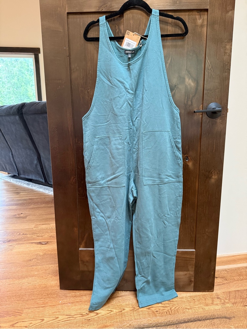 Toad and company WS DAYBREAKER HEMP JUMPSUIT-SILVER PINE-S